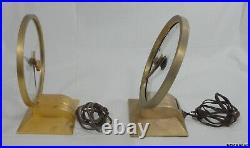 Vintage Jefferson Golden Hour Haddon Golden Vision Mystery Electric Clock Parts