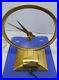 Vintage Jefferson Golden Hour Mystery Clock Working With Original Box
