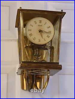 Vintage KUNDO Germany Mid Century 400 Day Anniversary Wall Sconce Lantern Clock