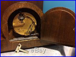 Vintage Kienzle Westminister Mantel Clock Clock Art Deco Made In Germany