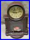 Vintage MasterCrafters Animated Fireplace Lighted Motion Clock Model 272 Works