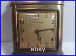 Vintage Phinney Walker Art Deco Clock Table Lighter. VERY RARE