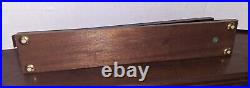 Vintage Rare Unusual Imhof Incline Plane Gravity Clock Frame Only No Movement