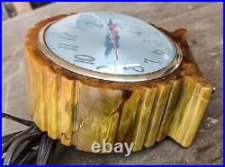 Vintage Sessions Butterscotch Catalin Clock, Nice Color. Read Auction. Look