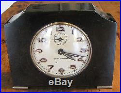 Vintage Seth Thomas Art Deco Bakelite Alarm Clock RD1931