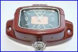 Vintage USSR ART DECO car clock from the 1950s