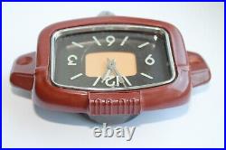Vintage USSR ART DECO car clock from the 1950s