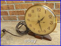 Vintage Warren Telechron The Steward Electric Alarm Clock, 7H99, Working (READ)