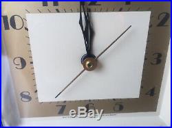 Vintage Whitehall Hammond Movement Mantle Clock Art Deco Jade Runs Heavy