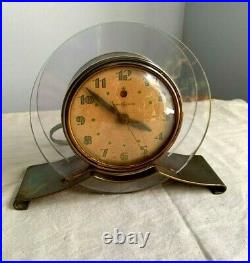 Vintage'pink Rapture Electric Clock Art Deco 1941 General Electric