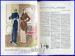 Vogue Magazine December 1, 1931 Benito Mary Duncan Steichen Art Deco Clocks
