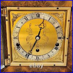 Vtg Mantle Clock Elliott Of London Henry E Frett British Horological Institute