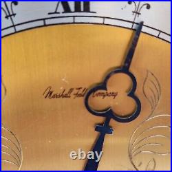 Vtg Mantle Clock Elliott Of London Henry E Frett British Horological Institute