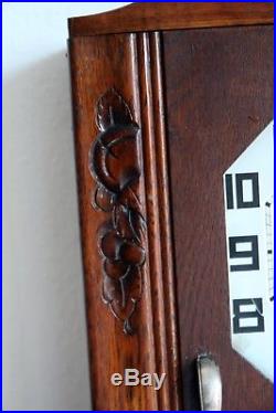 Wanduhr odo 30 Art deco Westminster antik Uhr Junghans Regulator clock