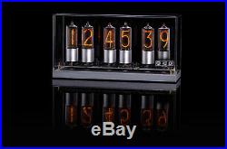 ZIN18 IN18 Nixie Tube Clock Silver Aluminium Glass Cover WIFI Android/Iphone