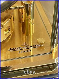 Zz Jaeger LeCoultre ATMOS Uhr Elysée 560 vergoldet Top Zustand revidiert